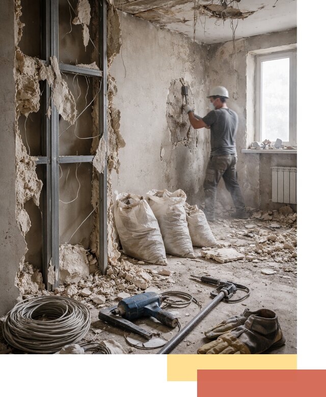 Профессиональный демонтаж зданий и конструкций в Мурманске