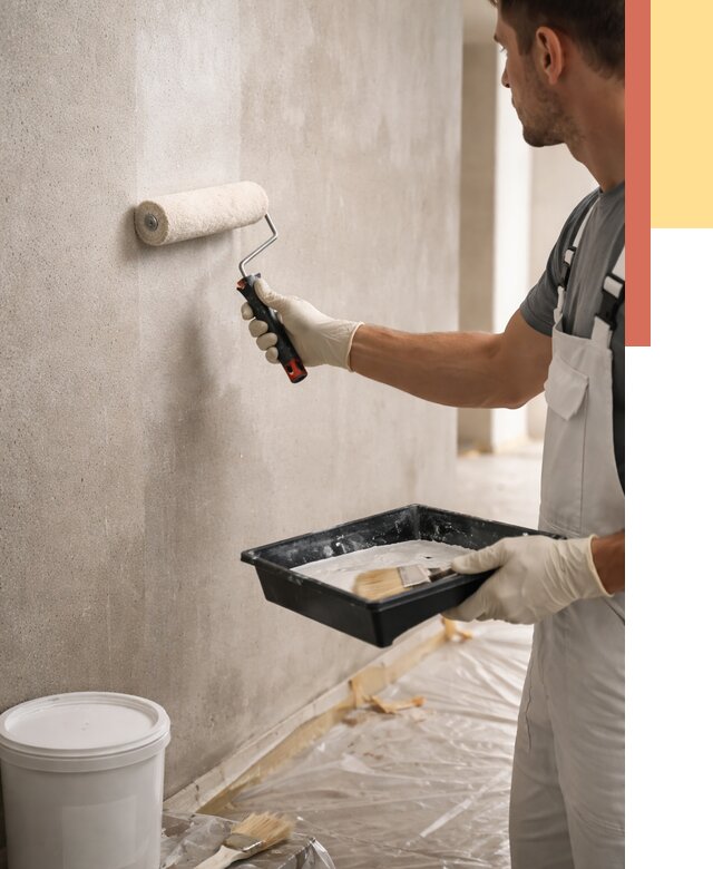 Грунтовка стен в Мурманске от 2262 руб. м2 — быстро, недорого, с материалом | ОТДЕЛОЧНИК-Мрм