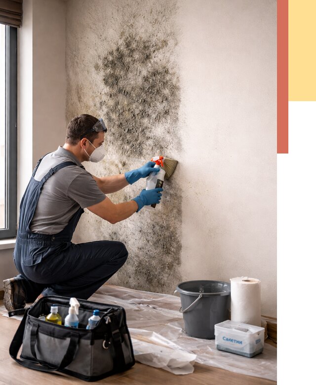 Удаление плесени со стен в Мурманске от 2211 руб. — быстро и недорого | ОТДЕЛОЧНИК-Мрм