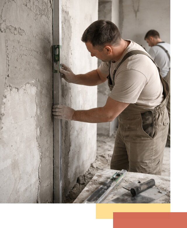 Установка штукатурных маяков в Мурманске с гарантией качества