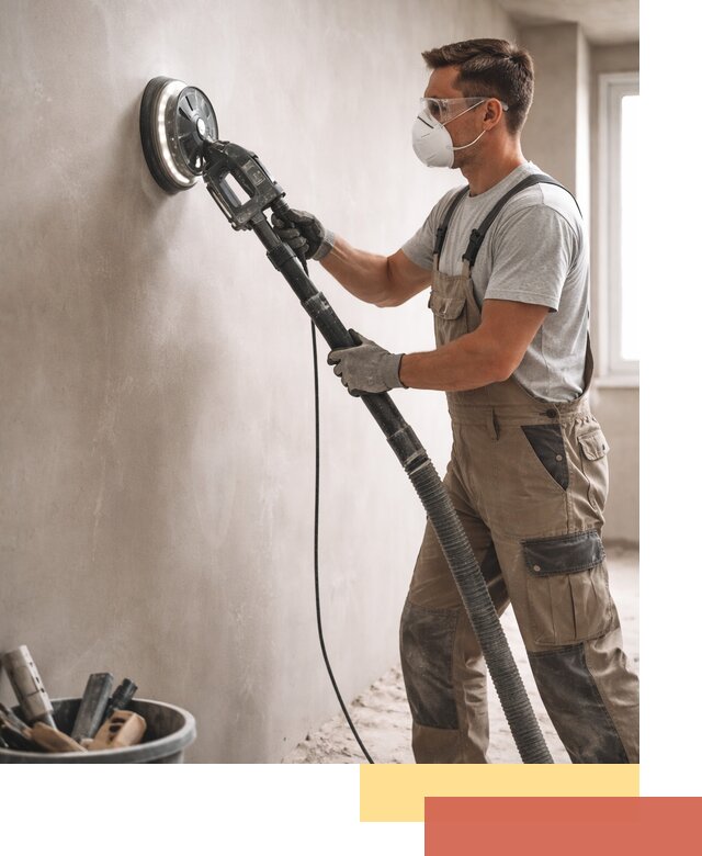 Профессиональная шлифовка стен в Мурманске быстро и качественно