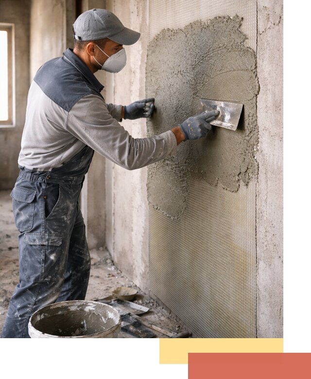 Штукатурка стен по сетке в Мурманске под ключ качественно и быстро