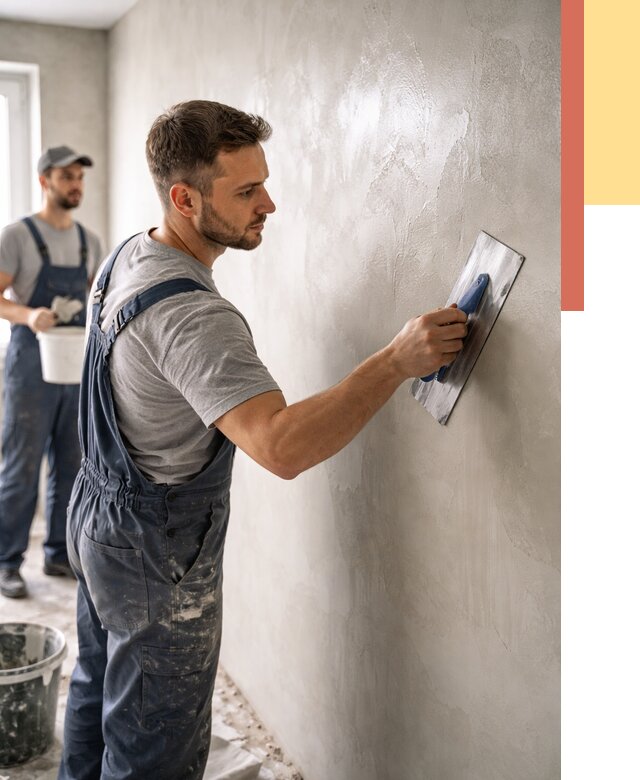 Глянцевание штукатурки стен в Мурманске от 7712 руб. — услуги и затирка | ОТДЕЛОЧНИК-Мрм