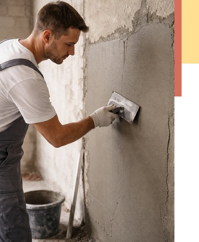 Штукатурка стен под плитку в Мурманске от 4318 руб./м2 — выравнивание под плитку | ОТДЕЛОЧНИК-Мрм