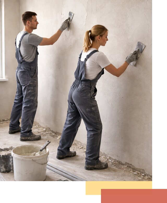 Штукатурка стен под обои в Мурманске профессионально и быстро