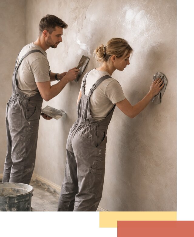 Венецианская штукатурка высокого качества в Мурманске