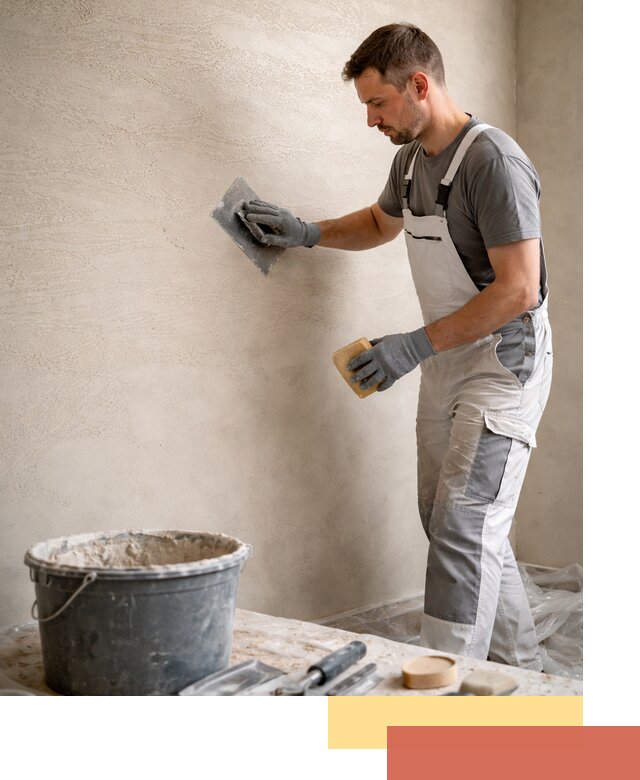 Декоративная штукатурка травертин в Мурманске для стен и потолков