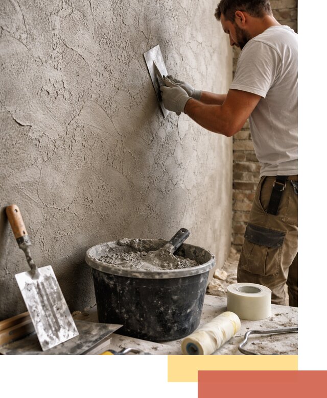 Декоративная штукатурка лофт в Мурманске — отделка стен и потолков