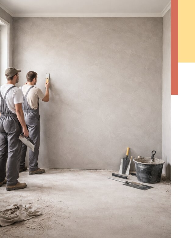 Микробетон на стены в Мурманске от 1285 руб. — нанесение и отделка | ОТДЕЛОЧНИК-Мрм