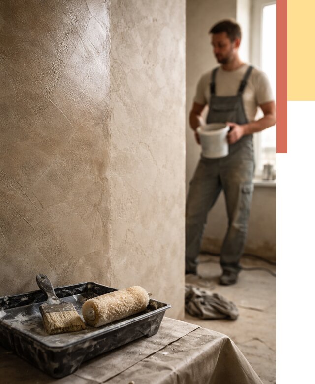 Нанесение воска на штукатурку в Мурманске от 3599 руб. | Услуги ОТДЕЛОЧНИК-Мрм