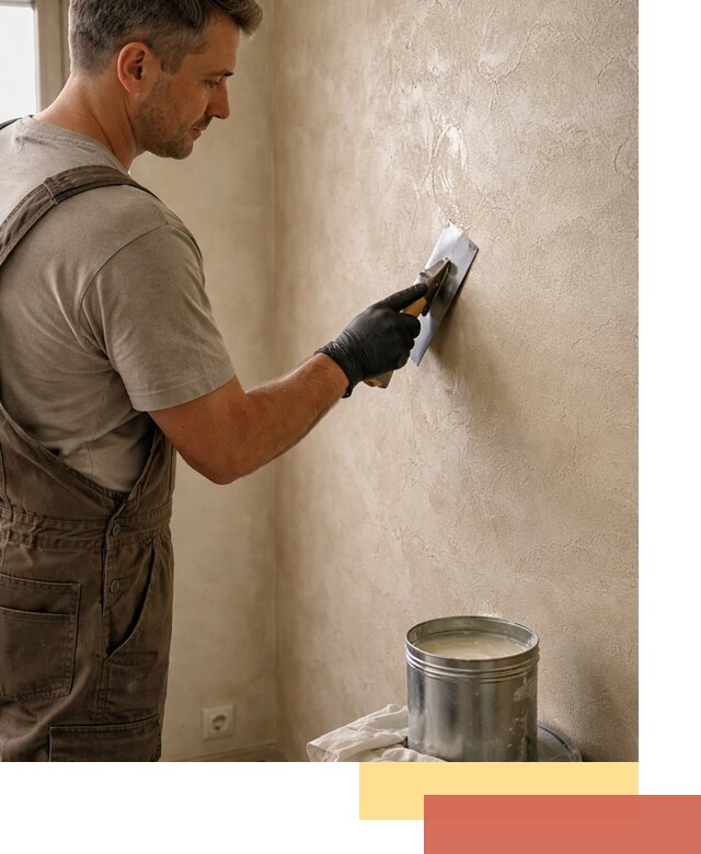 Нанесение воска на штукатурку в Мурманске для защиты и блеска