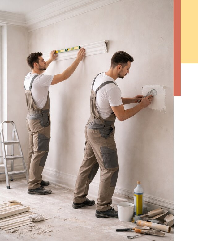 Монтаж лепнины на стены в Мурманске от 4627 руб. — недорого, быстро | ОТДЕЛОЧНИК-Мрм