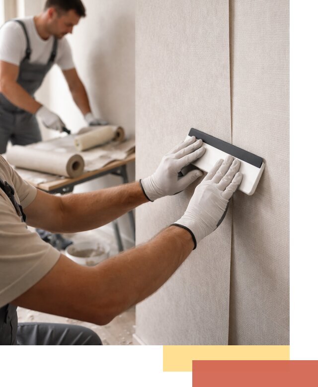 Поклейка обоев под покраску в Мурманске профессионально и быстро