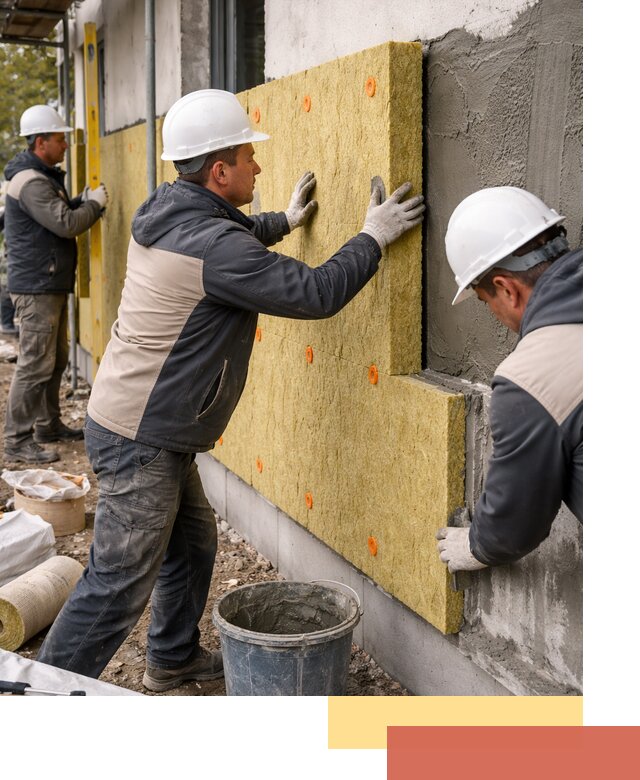 Утепление стен минватой в Мурманске — тепло и звукоизоляция