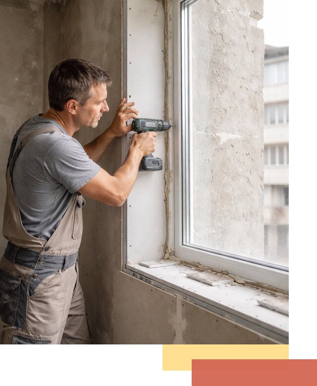 Монтаж гипсокартонных откосов в Мурманске под ключ