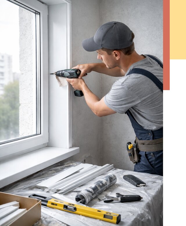 Установка пластиковых откосов в Мурманске от 2313 руб. | ОТДЕЛОЧНИК-Мрм монтаж, быстро и недорого