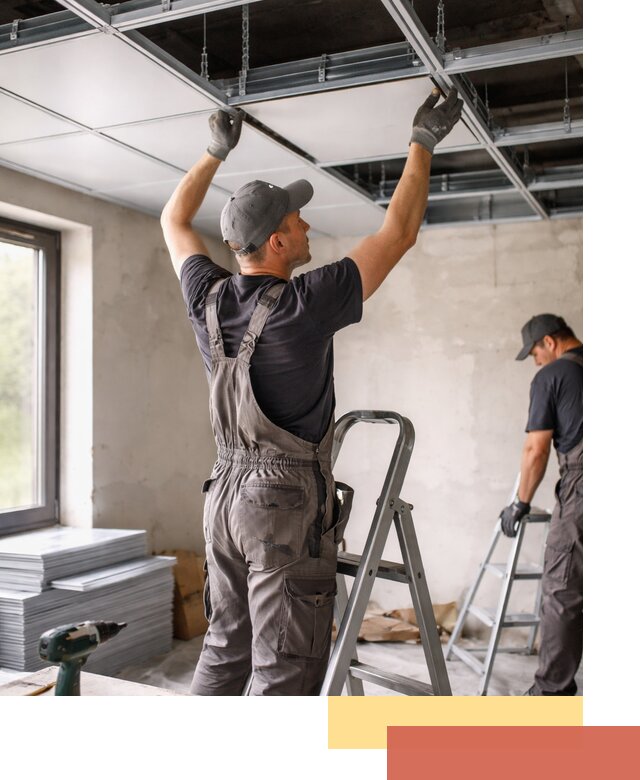 Монтаж кассетного потолка в Мурманске качественно и быстро