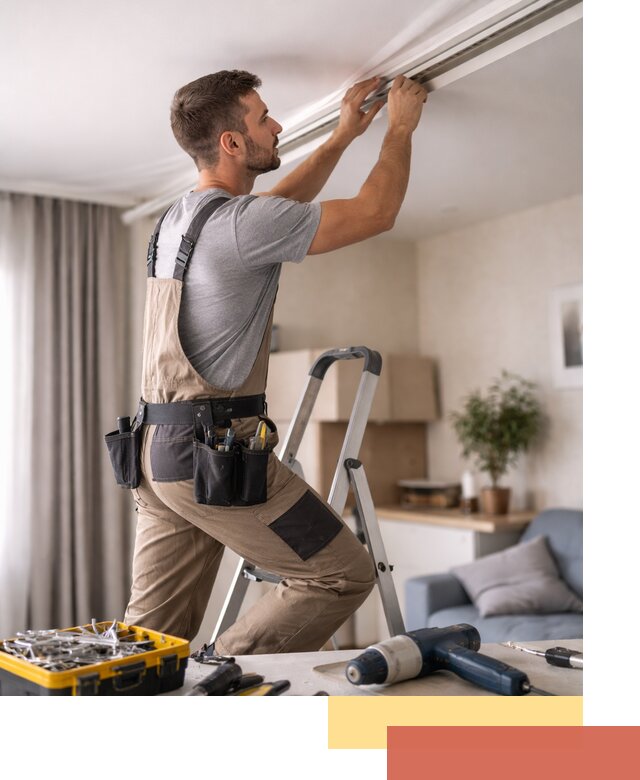 Ремонт натяжных потолков в Мурманске — качественно и оперативно