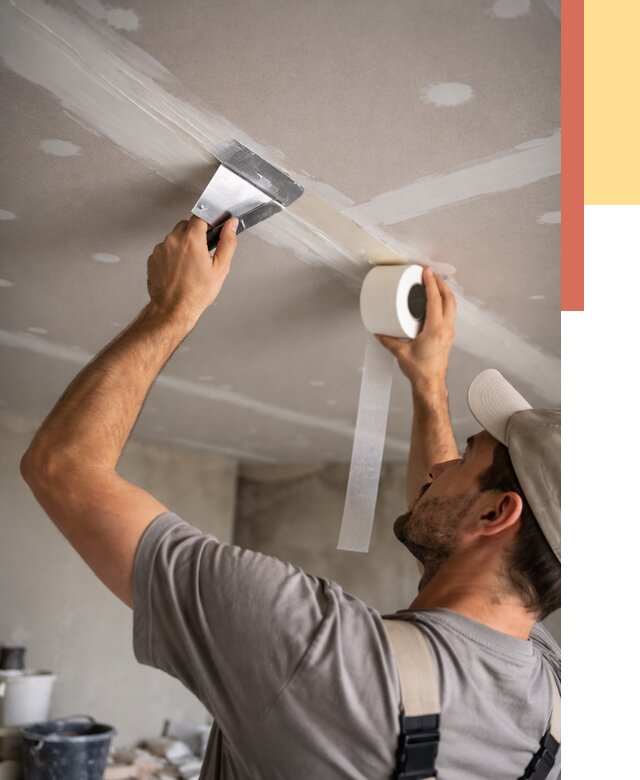 Обработка швов потолка ГКЛ в Мурманске от 7712 руб. под ключ | ОТДЕЛОЧНИК-Мрм