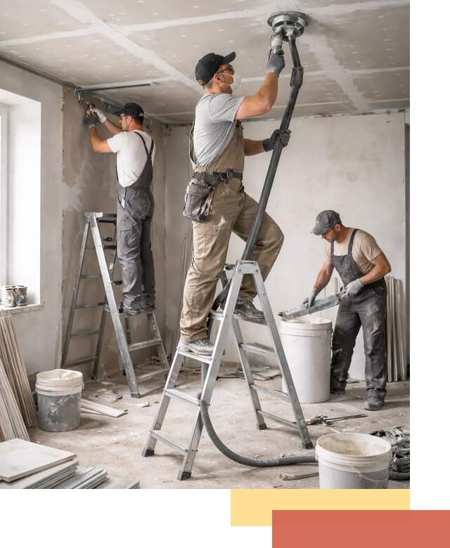 Ремонт потолка из гипсокартона в Мурманске: быстрый и качественный монтаж