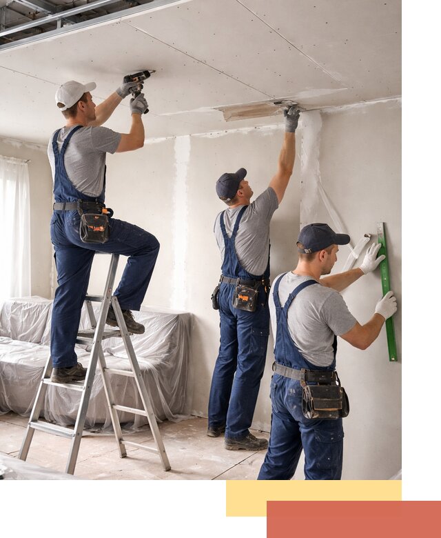 Профессиональная отделка потолка в Мурманске быстро и качественно