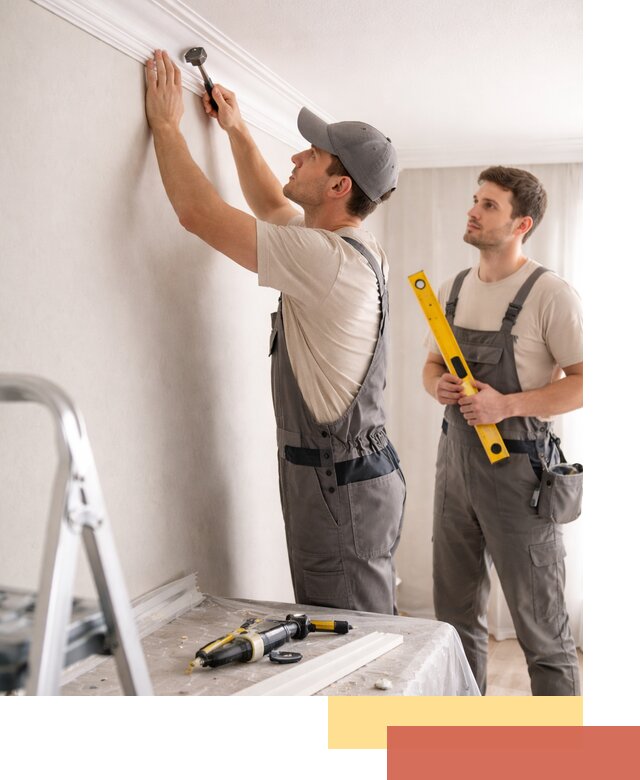 Монтаж потолочного плинтуса в Мурманске качественно и быстро